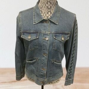 The Pyramid Collection Blue Jean Jacket